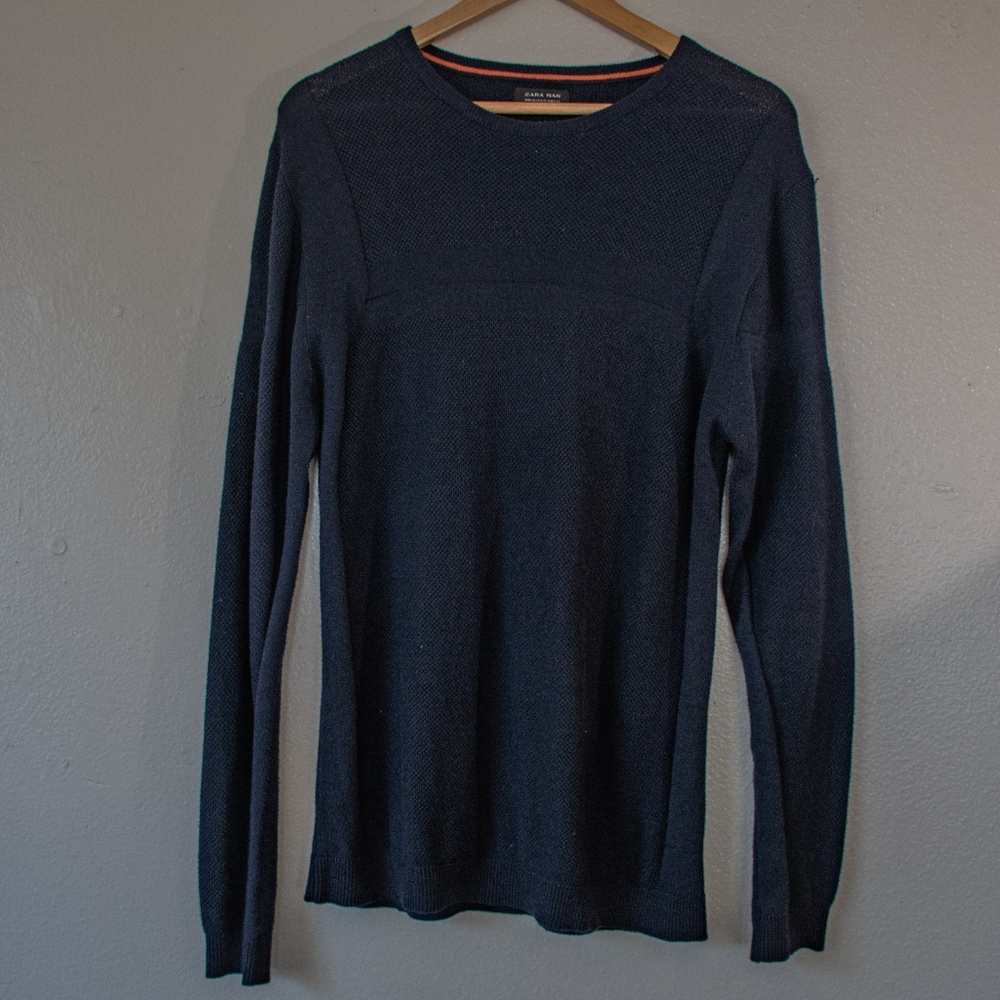 Zara man long sleeve knit